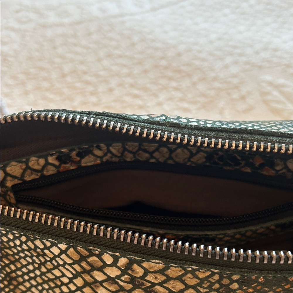 Latico Snake Print Crossbody Bag - Picture 2 of 6